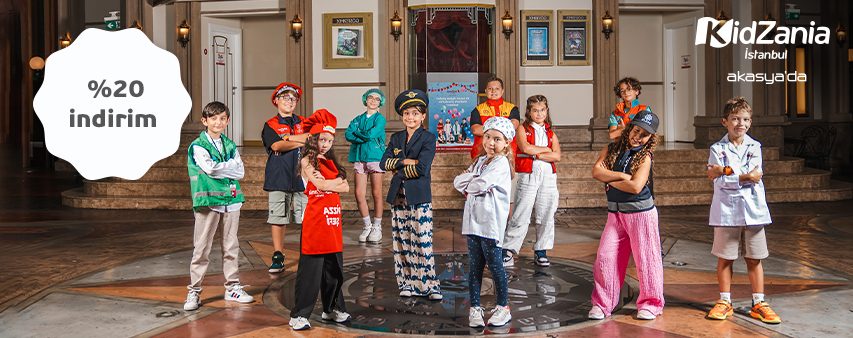 KidZania Giriş Biletlerinde %20 İndirim Ayrıcalığı!