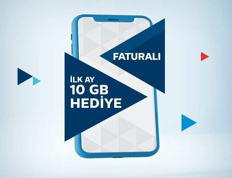 İlk Ay 10GB Hediye İnternet Kampanyası
