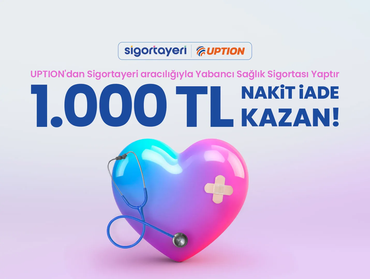 Yabancı Sağlık Sigortası'nda 1.000 TL Nakit İade!