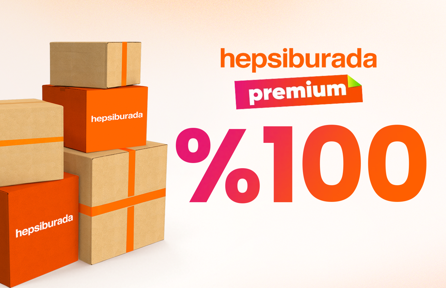 Hepsiburada Premium'da %100 Nakit İade