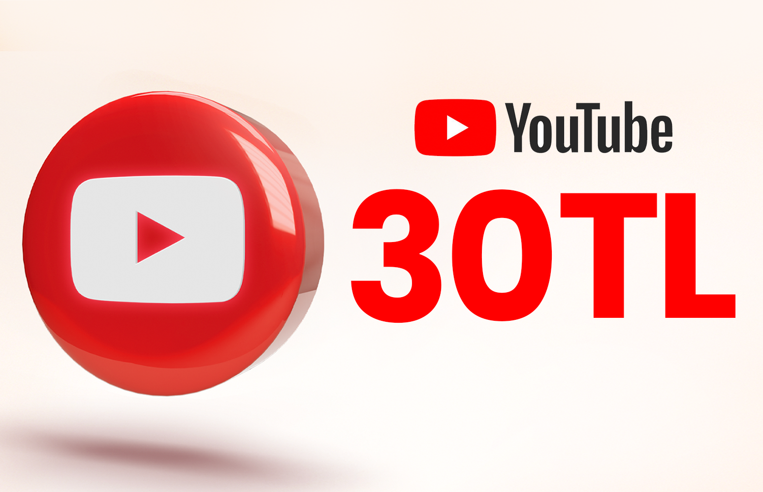 YouTube Premium'da 30 TL Nakit İade
