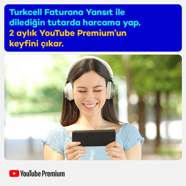 Paycell’liler Şimdi YouTube Premium’da!