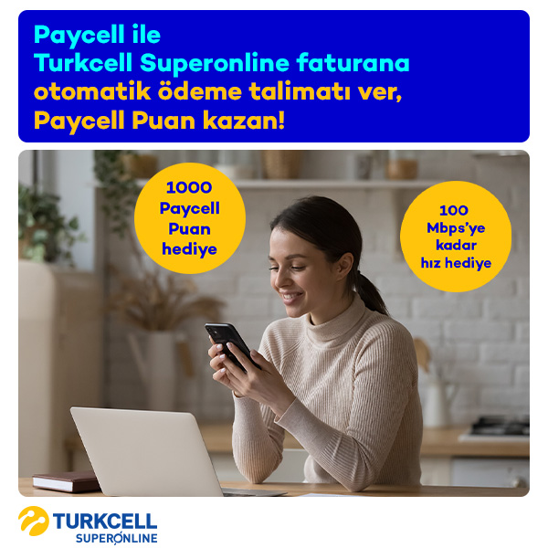 Superonline Otomatik Ödeme Talimatınıza Hediye!