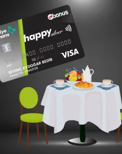 Restoran Harcamalarınıza 500 TL’ye Varan Bonus!