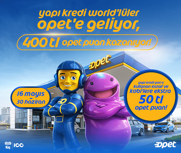 Opet ve Sunpet İstasyonlarında 400 TL'ye Varan Opet Puan