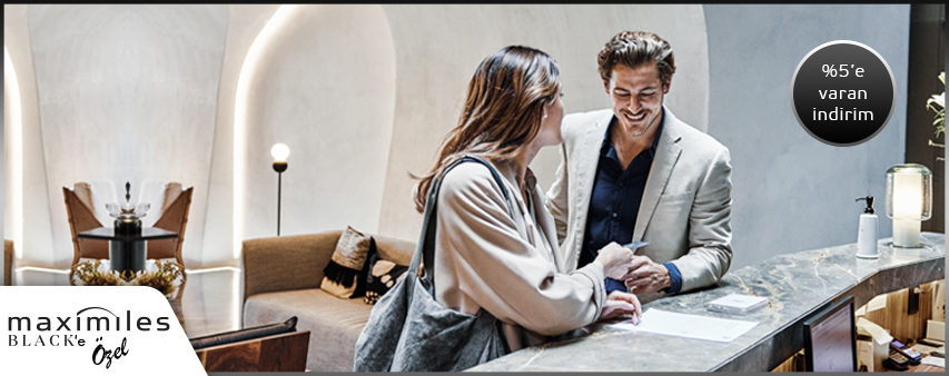 Maximiles Black İle Otel Ödemelerinize %5 İndirim!