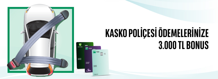 Aracınızı Güvence Altına Alırken 3.000 TL'ye Varan Bonus Kazanın!