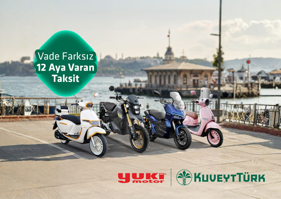 Yuki Motor’da Vade Farksız 12 Aya Varan Taksit Fırsatı