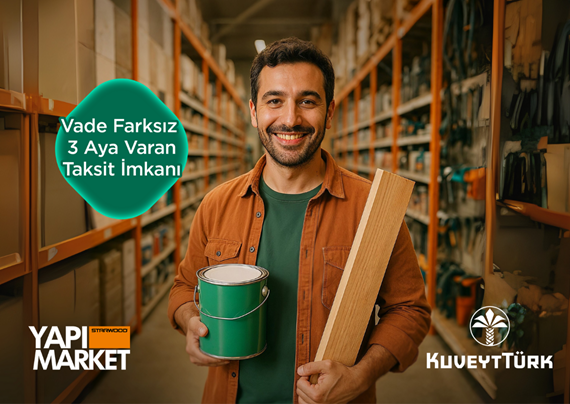 Starwood Yapı Market‘te Vade Farksız 3 Aya Varan Taksit Fırsatı!