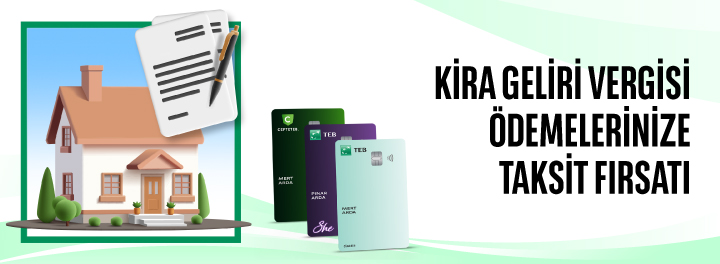 Kira Geliri Vergisi Ödemelerine Faizsiz 3 Taksit