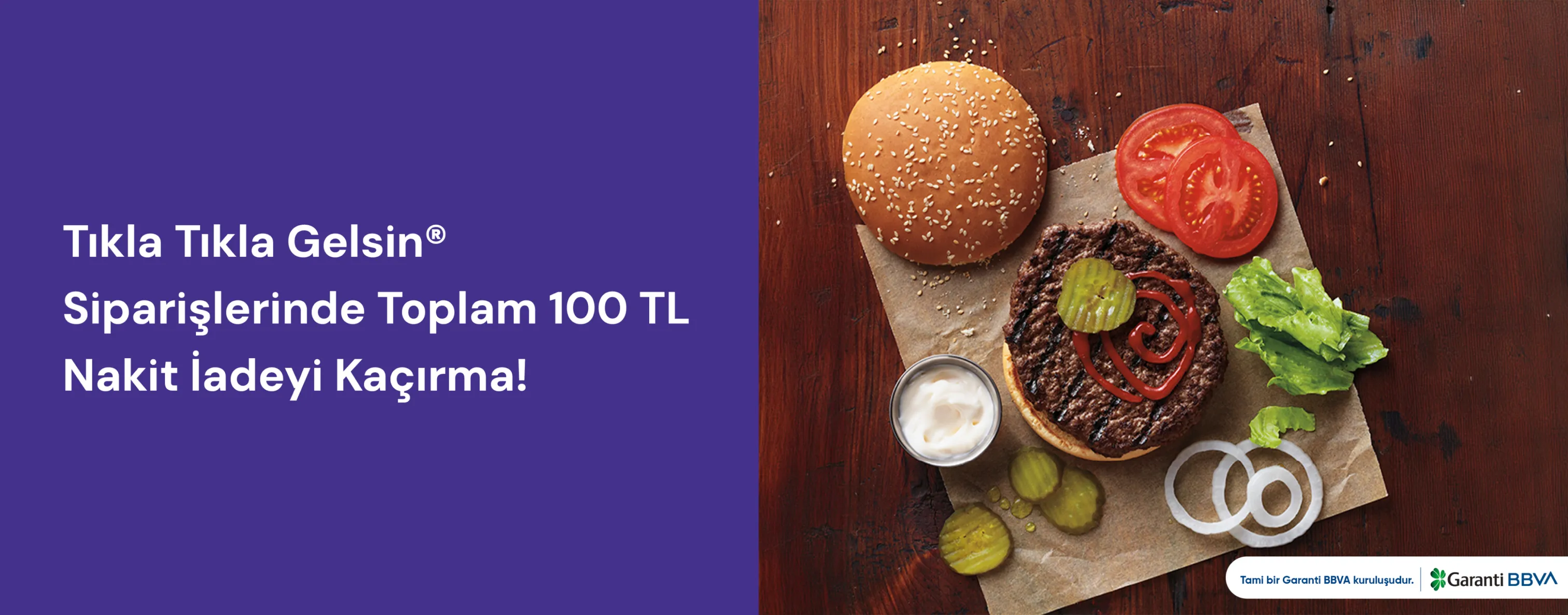 Tıkla Gelsin® Siparişlerinde Toplam 100 TL Nakit İadeyi Kaçırma!