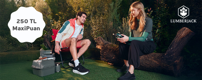 Lumberjack'te 250 TL MaxiPuan!