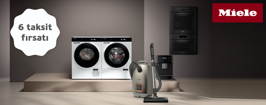Miele'de 6 Taksit!