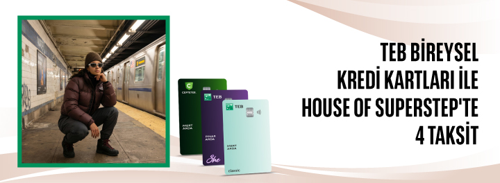 House of SuperStep'te 4 Taksit!