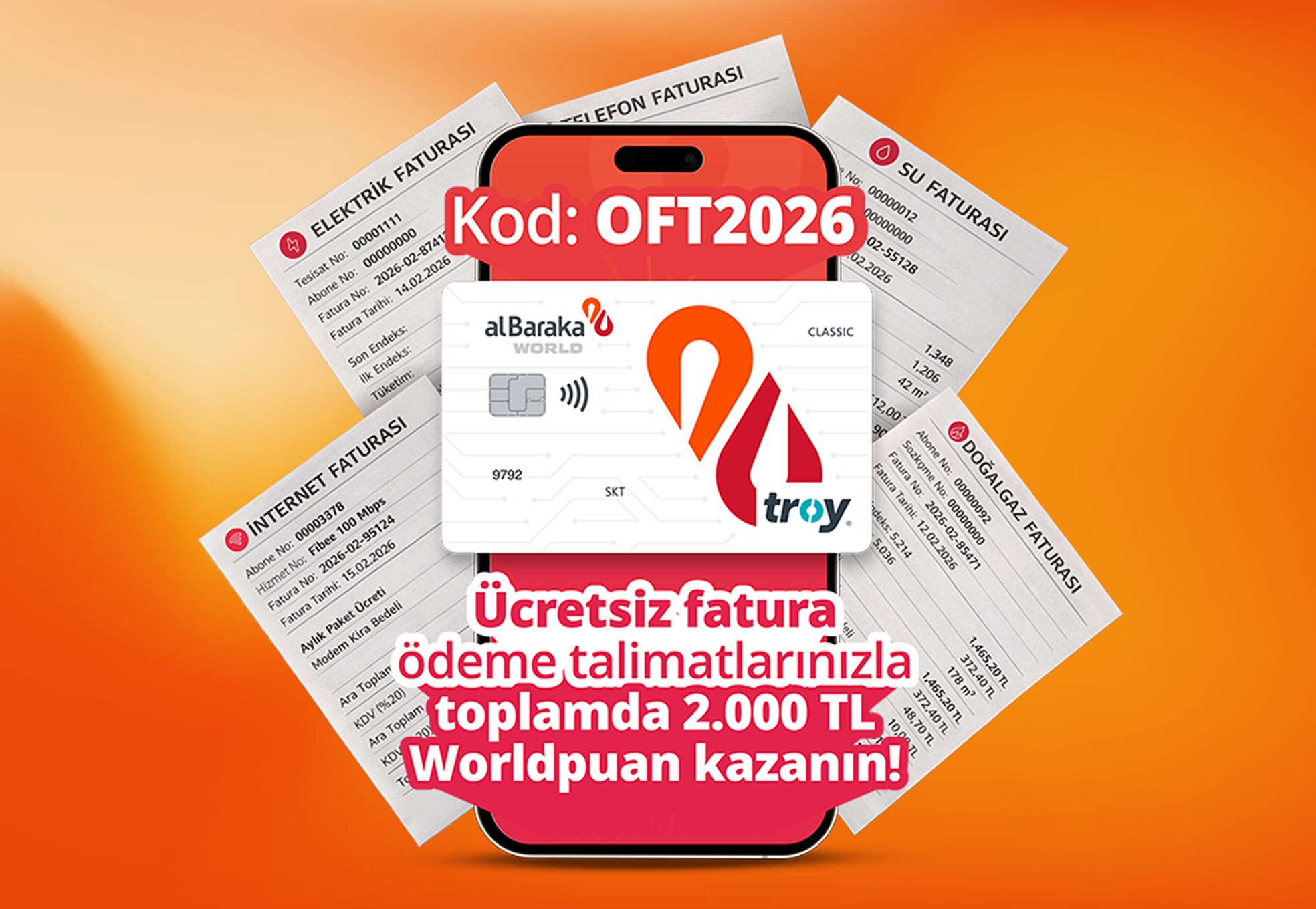 Haziran Ayına Özel Fatura Kampanyası