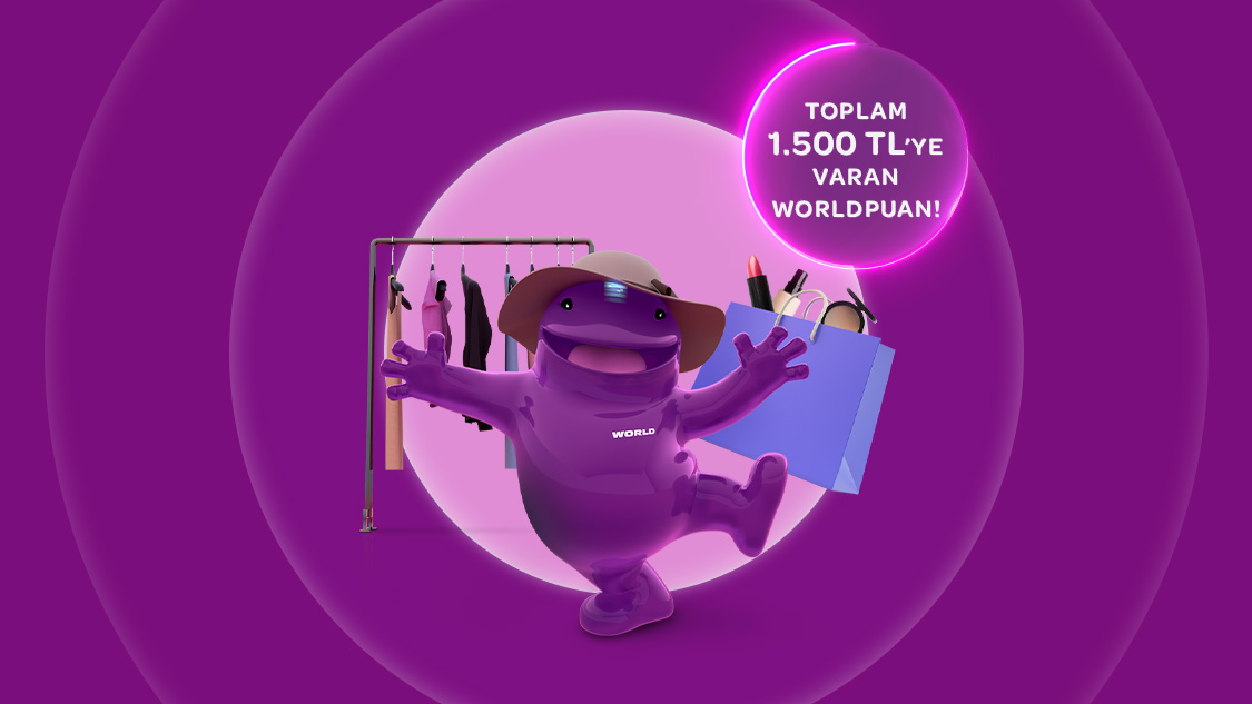 Giyim ve Kozmetik Sektörlerinde Worldpuan Kampanyası