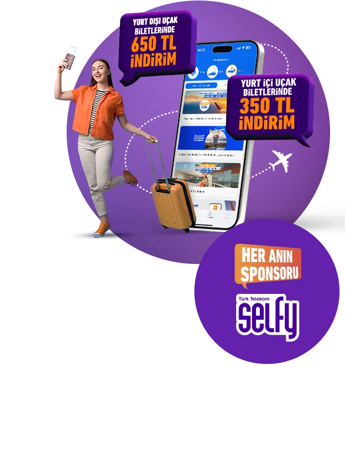Selfy’lilere Yolcu360’tan uçak bileti indirimi!