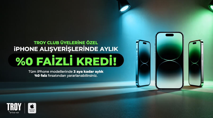 Troy Club Üyelerine Özel Kampanya