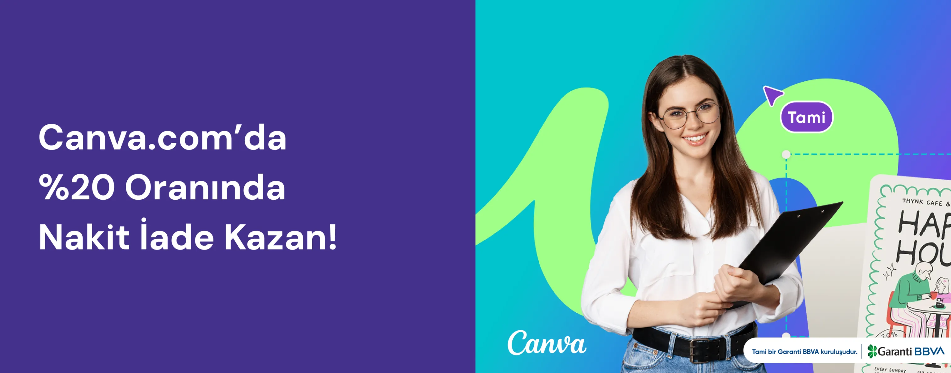 Canva.com’da %20 Oranında Nakit İade Kazan!