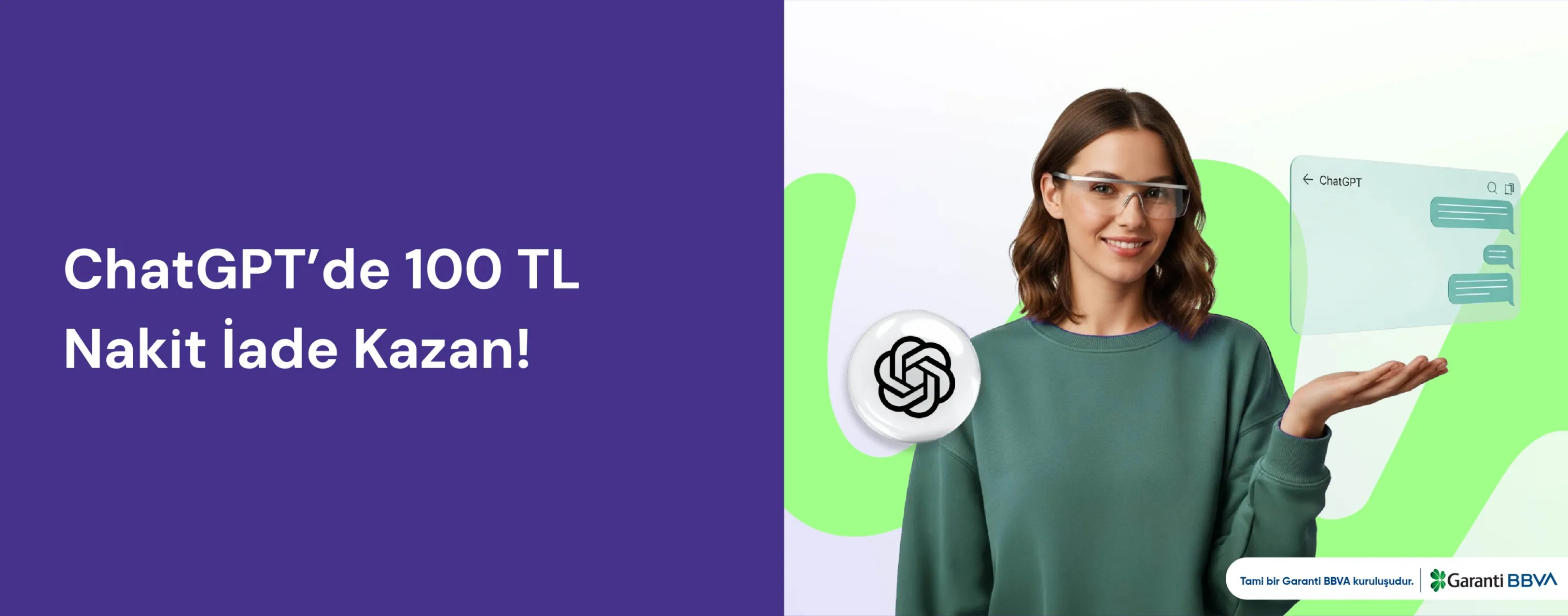 ChatGPT'de 100 TL Nakit İade Kazan!