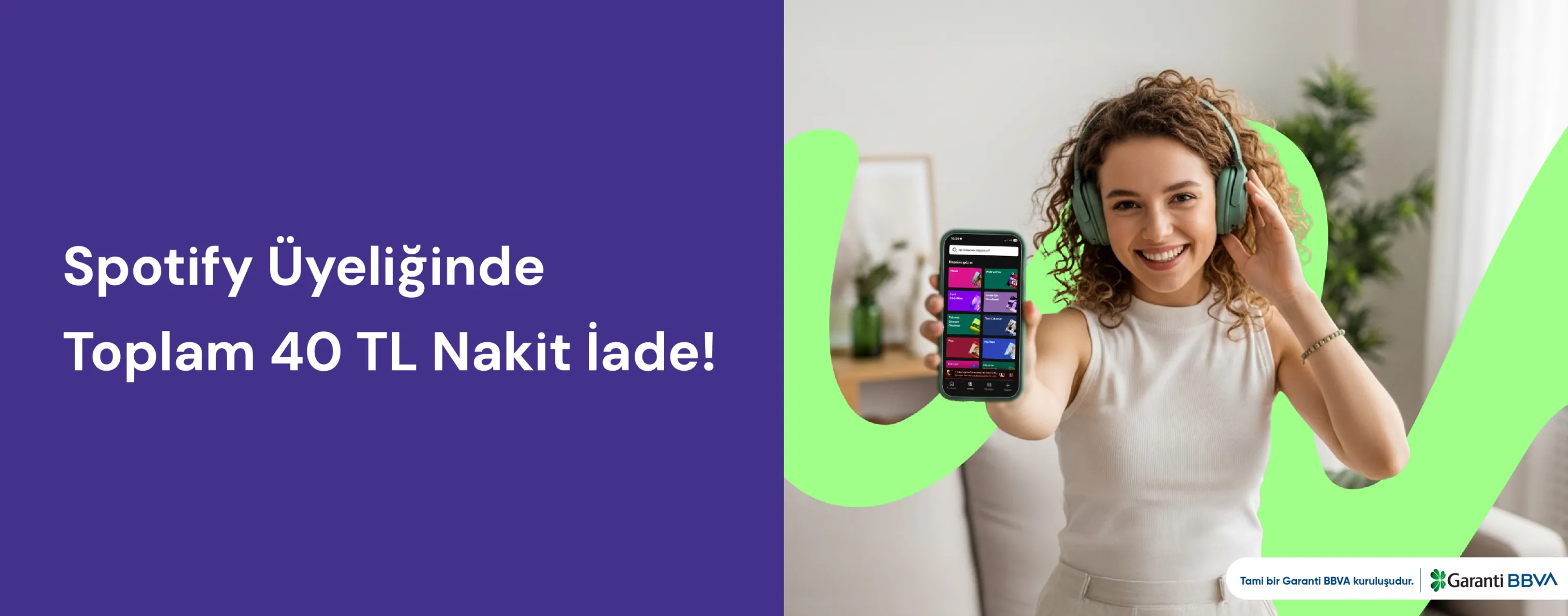 Spotify Üyeliğinde Toplam 40 TL Nakit İade!