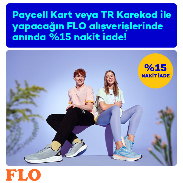 FLO’da Anında %15 Nakit İade!