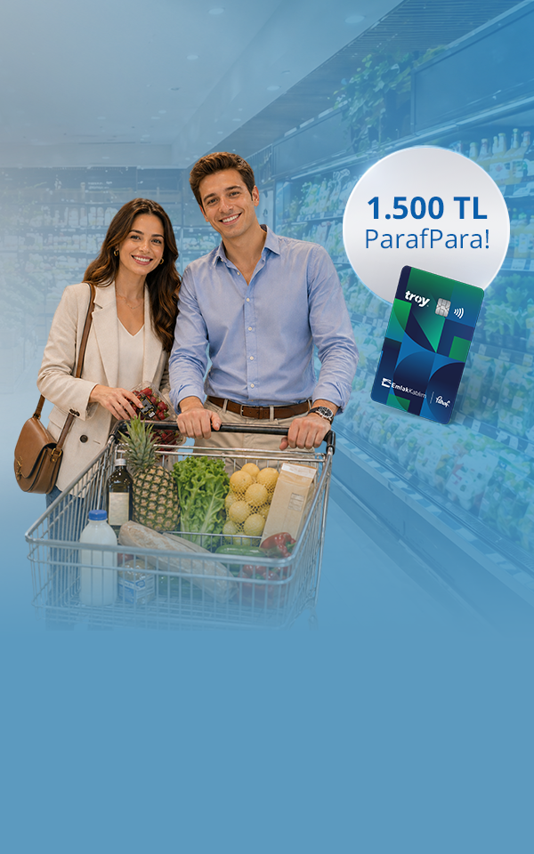 Market Alışverişlerinize 1.500 TL ParafPara Hediye