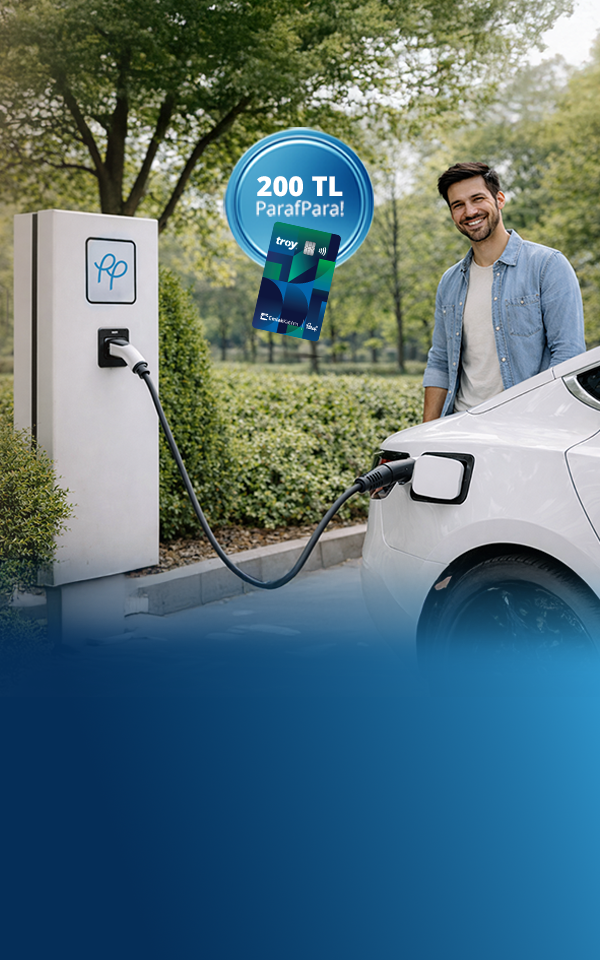 Elektrikli Araç Şarj İstasyonu Harcamalarınıza 200 TL ParafPara