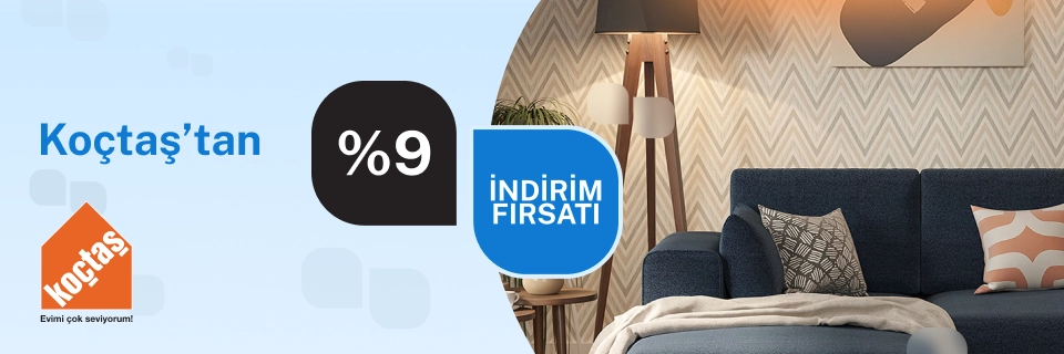 Koçtaş'tan %9'a varan indirim fırsatı!