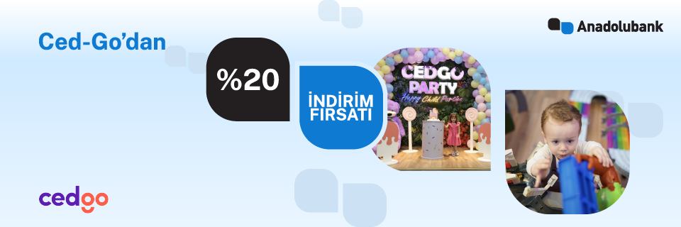 Ced-Go'dan %20 indirim fırsatı!