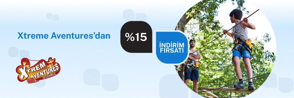 Xtreme Aventures'dan %15 indirim fırsatı!