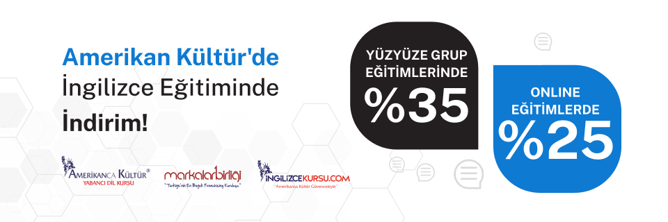Amerikan Kültür'de İngilizce Dil Eğitiminde Fırsat!
