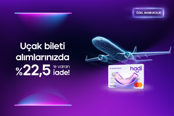Uçak bileti alımlarında ayda 3.500 TL kazan!