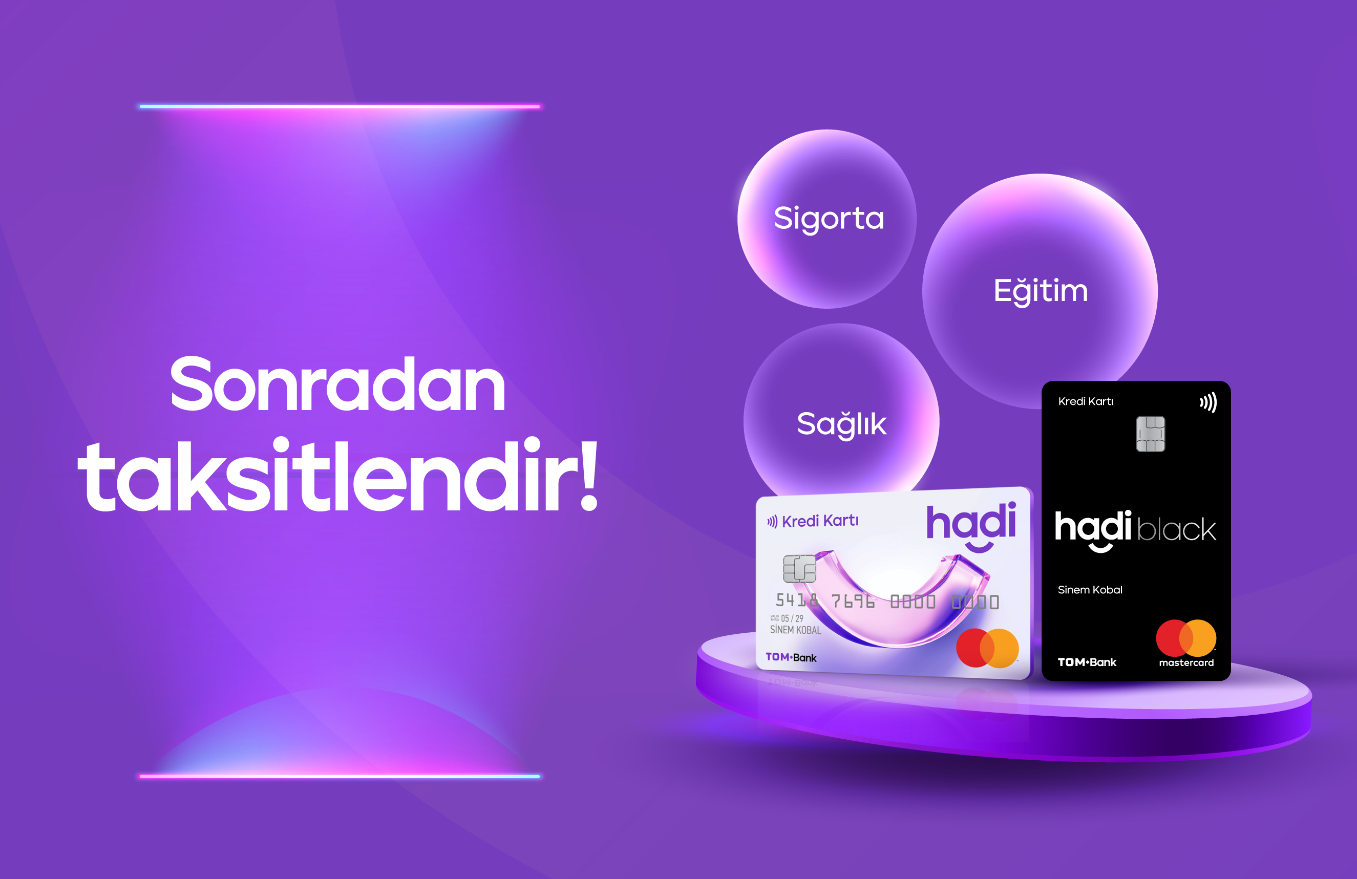 Hadi Kredi Kartı ile sonradan taksitlendir!