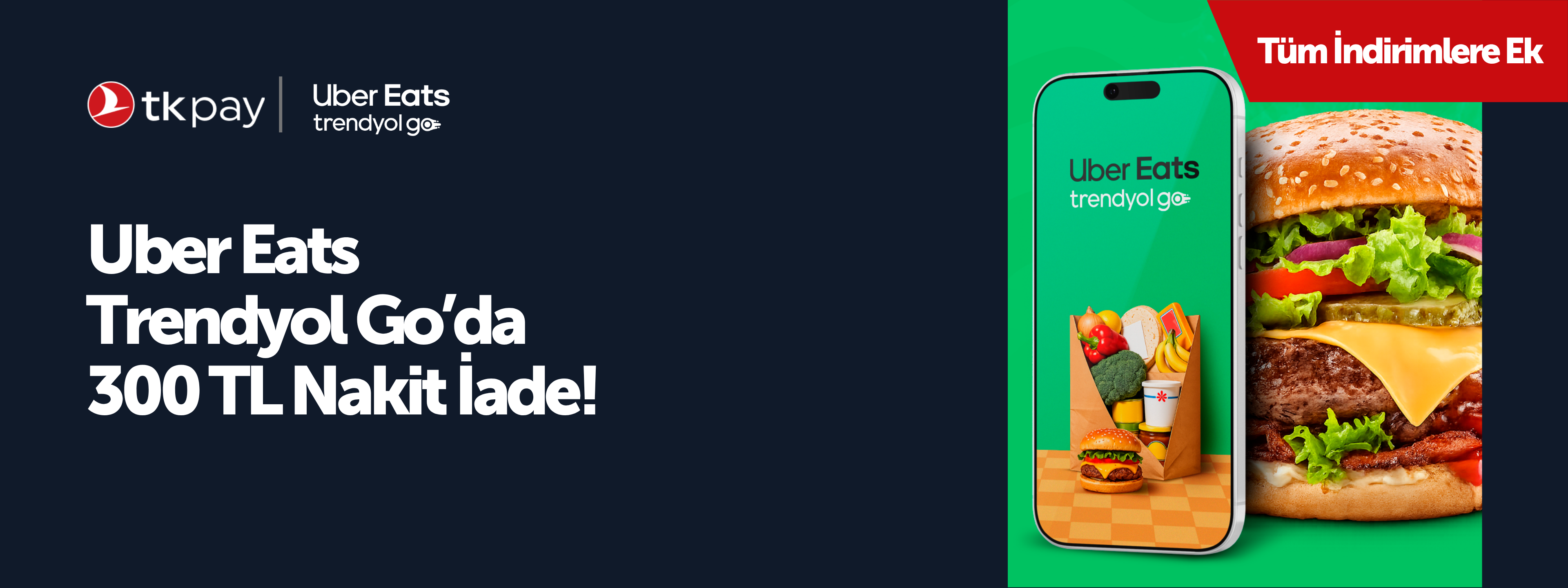 Trendyol Go'da 300 TL Nakit İade!
