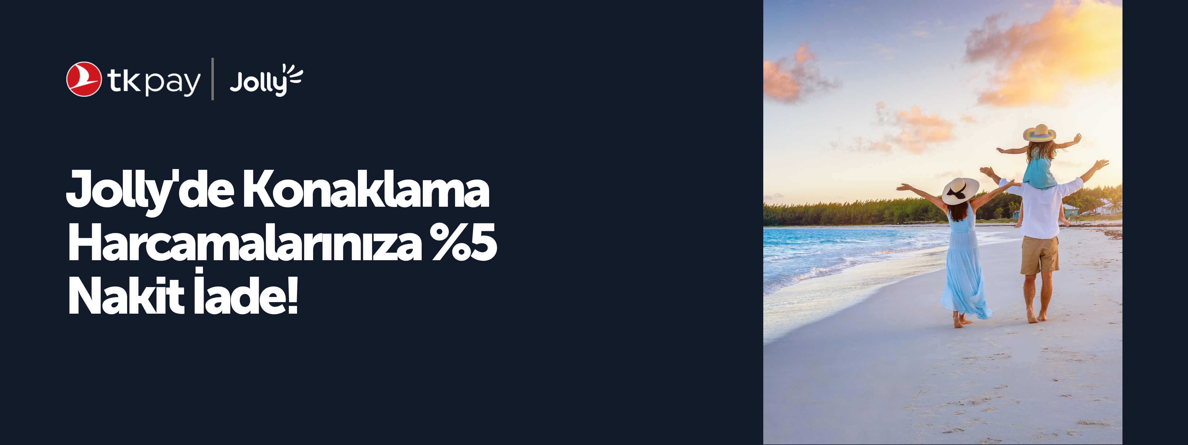 Jolly'de %5 Nakit İade!