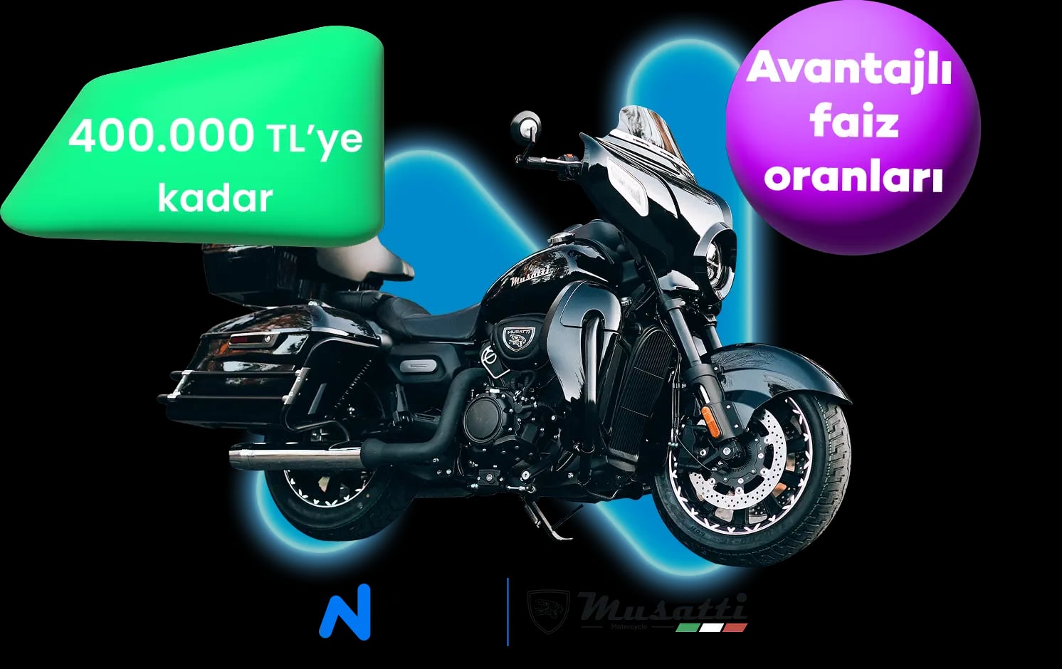 Musatti Motosiklet hayalini N Kolay’la gerçekleştir!