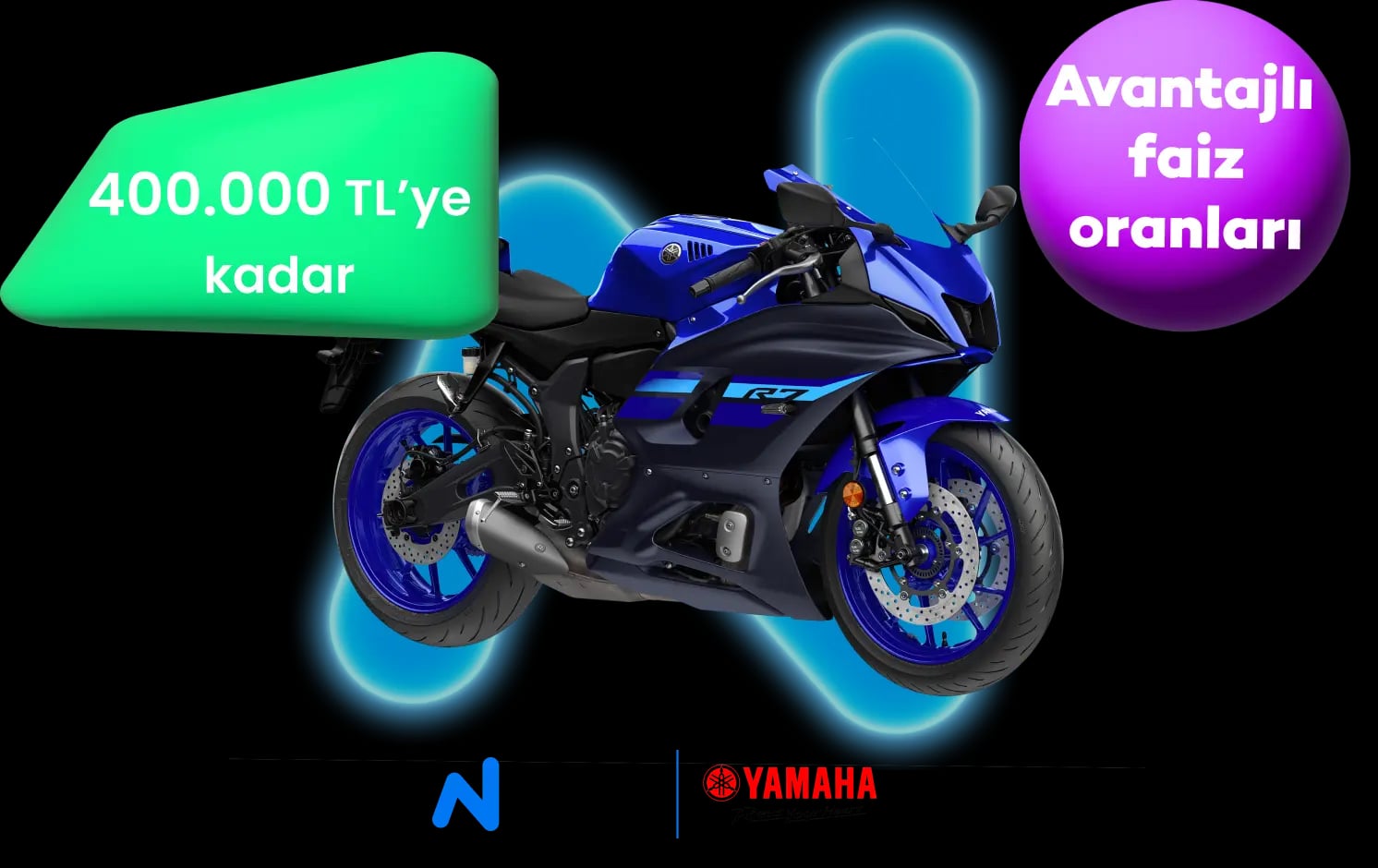 N Kolay'dan Yamaha Motor'a özel motosiklet kredisi