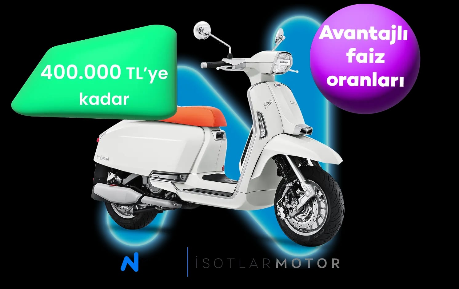 Hayalinizdeki motosiklet İsotlar Motor'da N Kolay kredisiyle seni bekliyor!