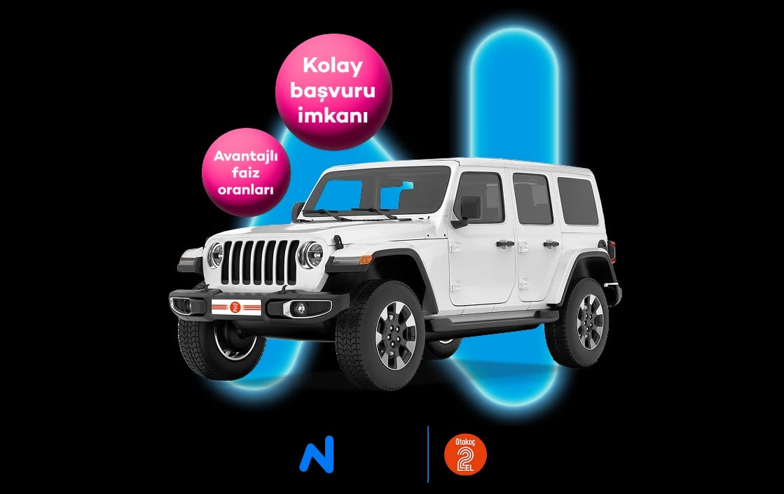 N Kolay taşıt kredisi Otokoç 2.El’de
