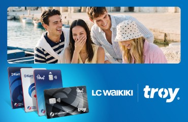 Dünya Katılım TROY Kart LC Waikiki İndirim Kampanyası