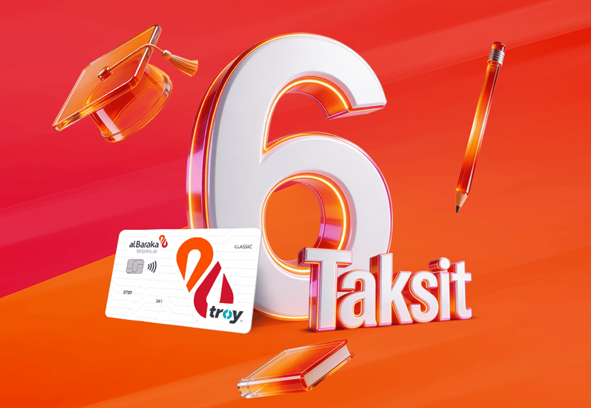 Eğitim Harcamalarınıza Vade Farksız 6 Taksit Kampanyası