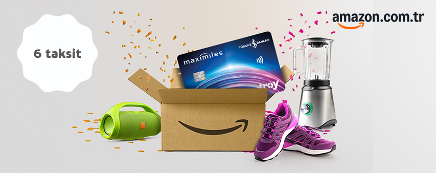 Amazon.com.tr'de Peşin Fiyatına 6 Taksit Fırsatı!