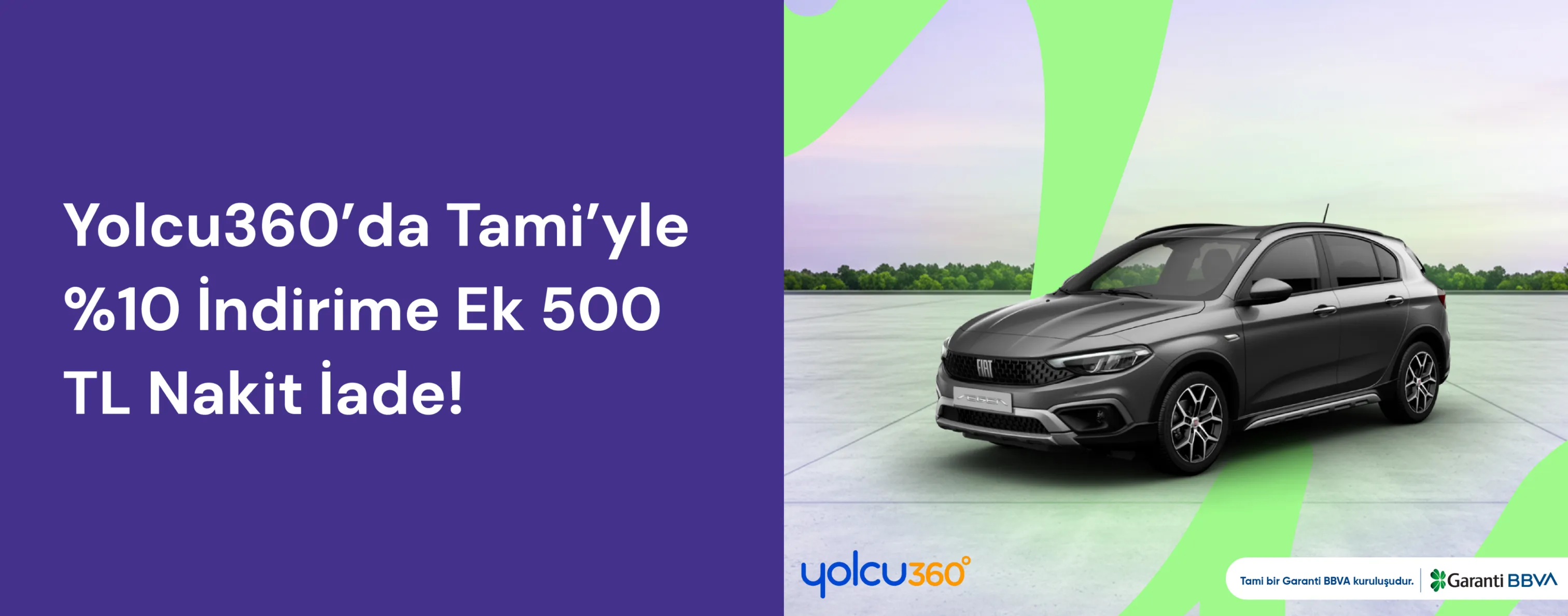 Yolcu360'da %10 İndirime Ek 500 TL Nakit İade!