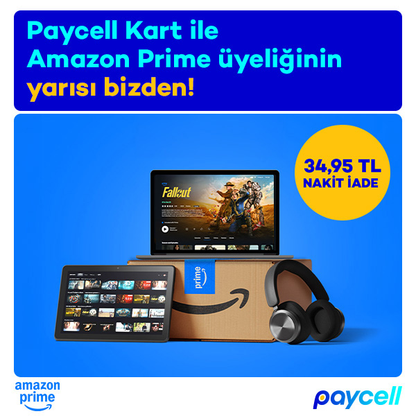Amazon Prime Üyeliğinin Yarısı Bizden!
