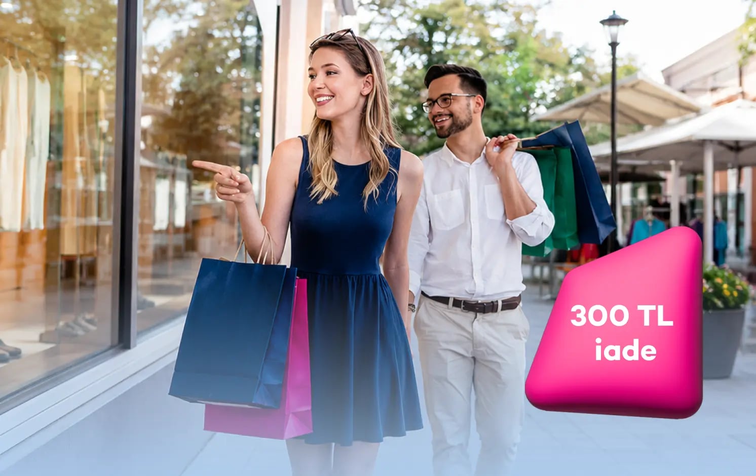 N Kolay kartından giyim ve ayakkabı harcamana 300 TL iade!