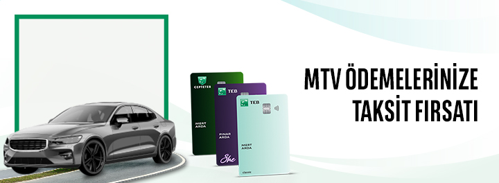 MTV Ödemelerinize 4 Taksit Fırsatı!