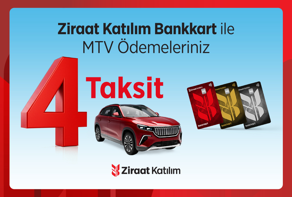 MTV Ödemelerinize 4 Taksit