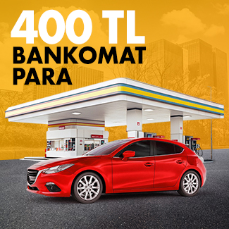 Bankomat Kart ile akaryakıt alışverişlerinize 400 TL Bankomat Para!