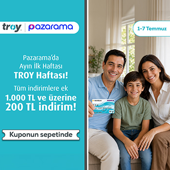 Pazarama’da ayın ilk haftası TROY haftası!